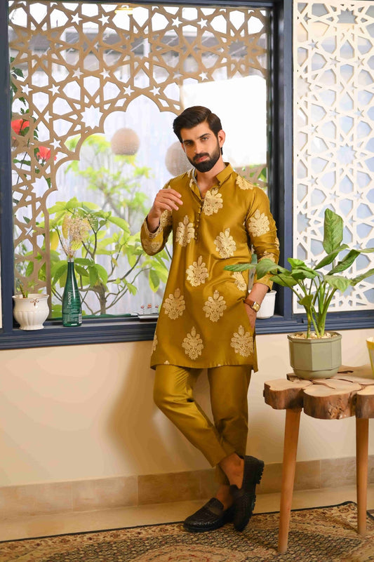 Bazm Kurta Trouser - Number3Clothing