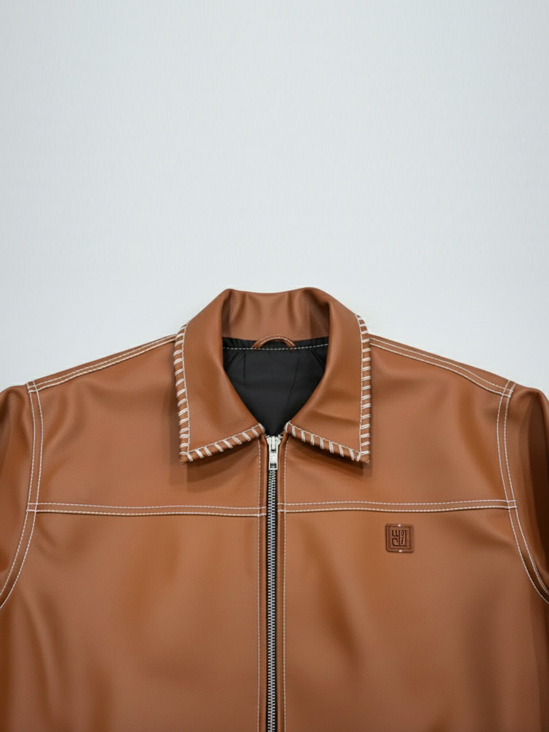 Classic Brown Leather Jacket - Number3Clothing Classic Brown Leather Jacket - Number3Clothing