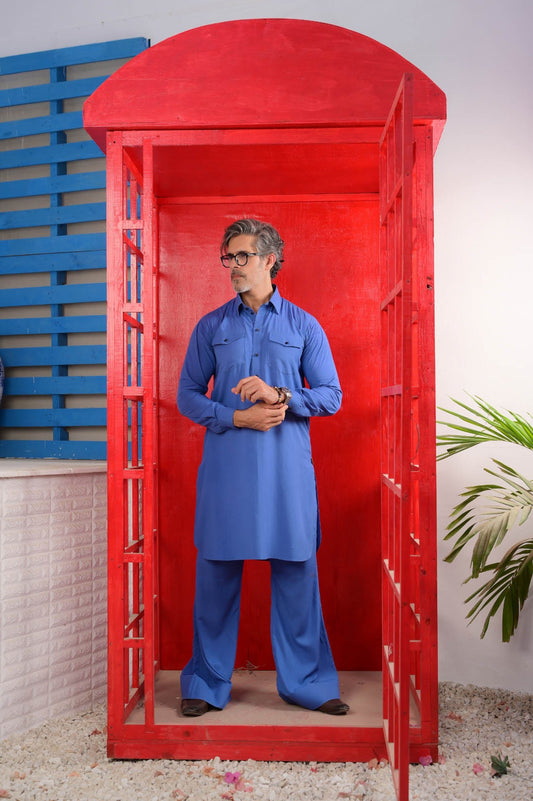 Faris - Safari Edit Kurta Trouser - Number3Clothing