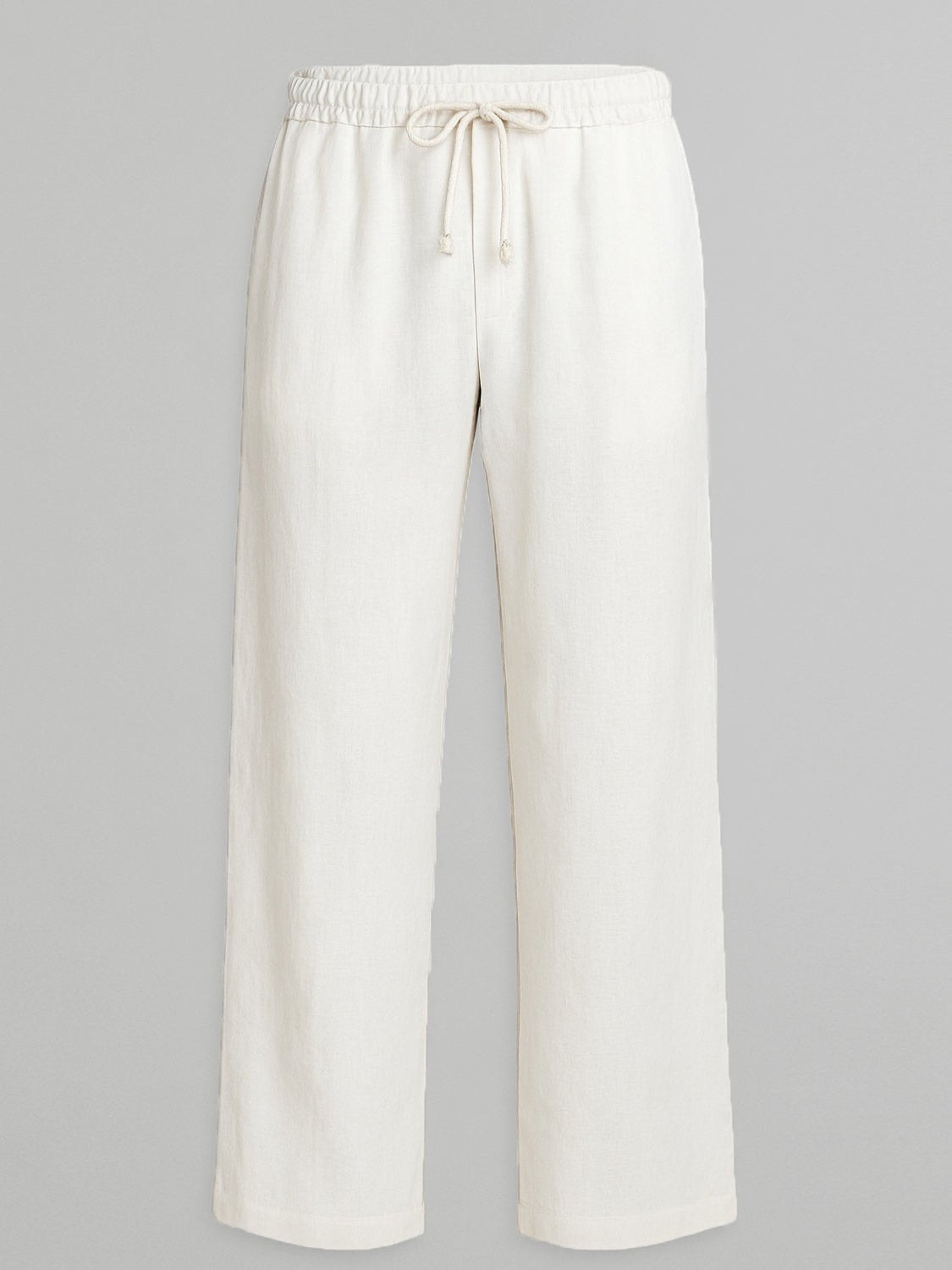 Ivory Coast Relaxed Linen Trousers - Number3Clothing Ivory Coast Relaxed Linen Trousers - Number3Clothing