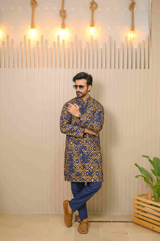 Khalang Kurta Trouser - Number3Clothing