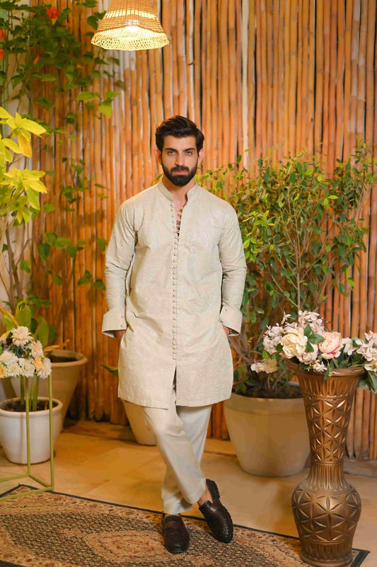 Mehfil Kurta Trouser - Number3Clothing