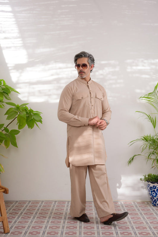 Shenzar - Safari Edit Kurta Trouser - Number3Clothing