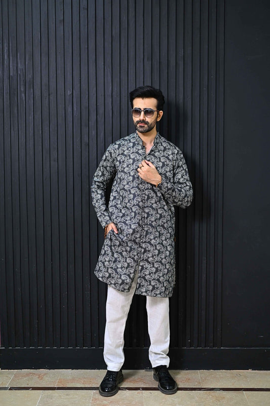 Tajdar Kurta - Number3Clothing