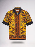 Regelia Printed Cuban Collar Shirt