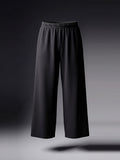 Wide Leg Trouser- Black