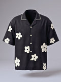Ash Resort Patch Cuban Shirt