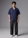 Denim Threadplay Cuban Shirt