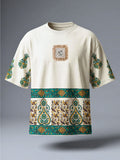 Ethnic Block Print Tee