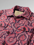 Folklore print buttoned jacket