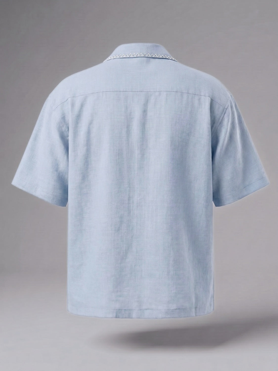 Mist Resort Patch Cuban Shirt