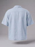 Mist Resort Patch Cuban Shirt