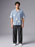 Mist Resort Patch Cuban Shirt