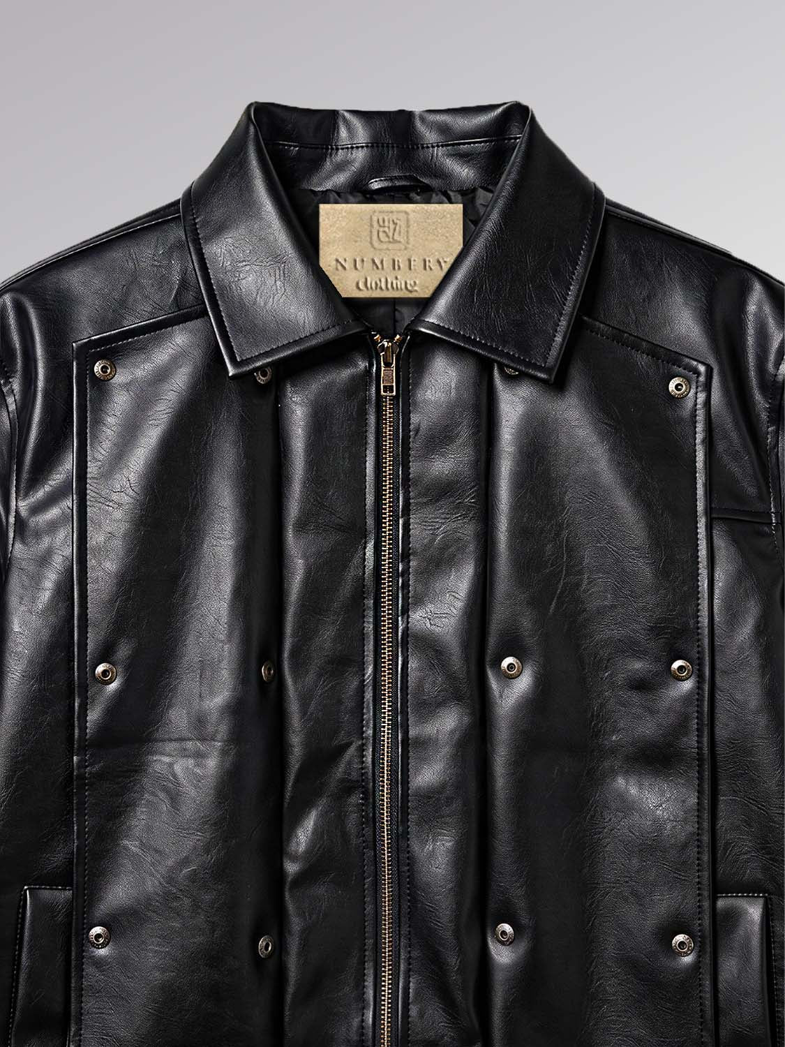 Monarch leather jacket