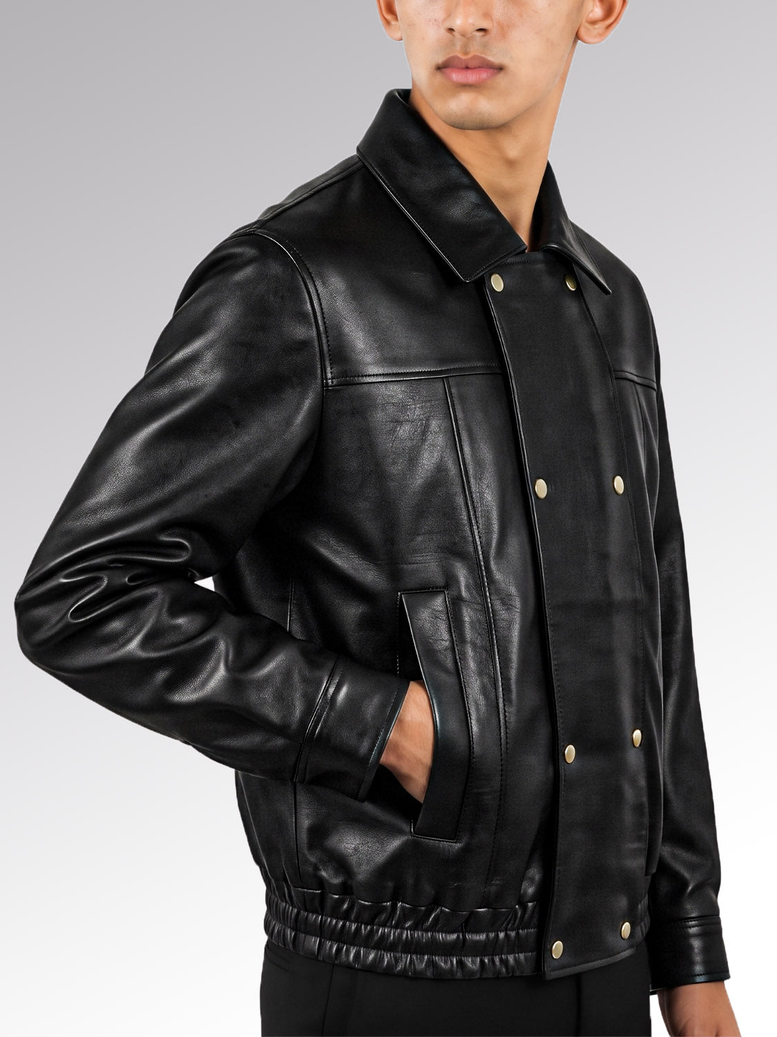 Monarch leather jacket