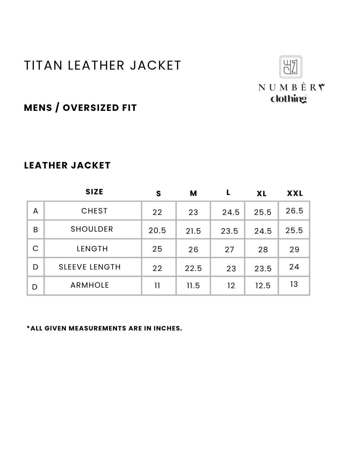 Titan leather jacket