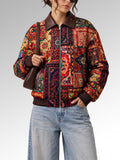 Unisex Archive 505 print Bomber jacket