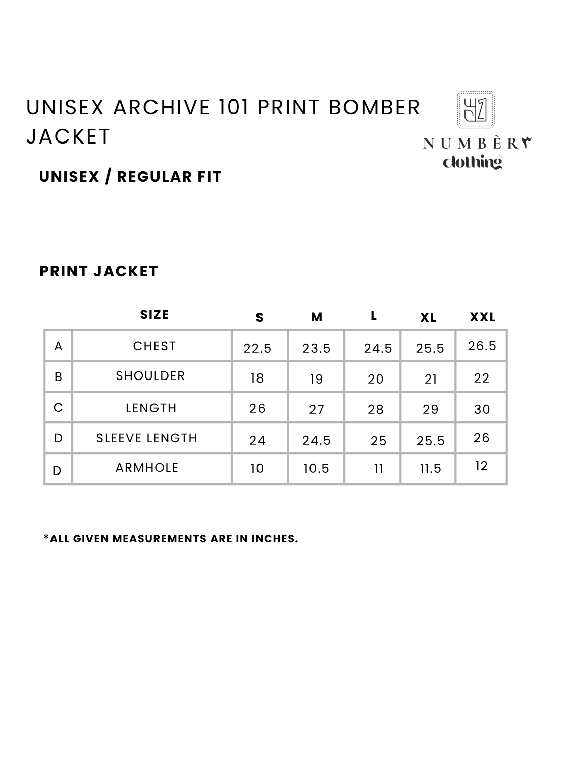 Unisex Archive 101 print Bomber jacket
