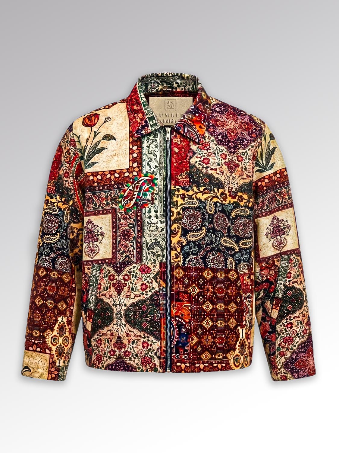 Unisex Archive 021 print jacket