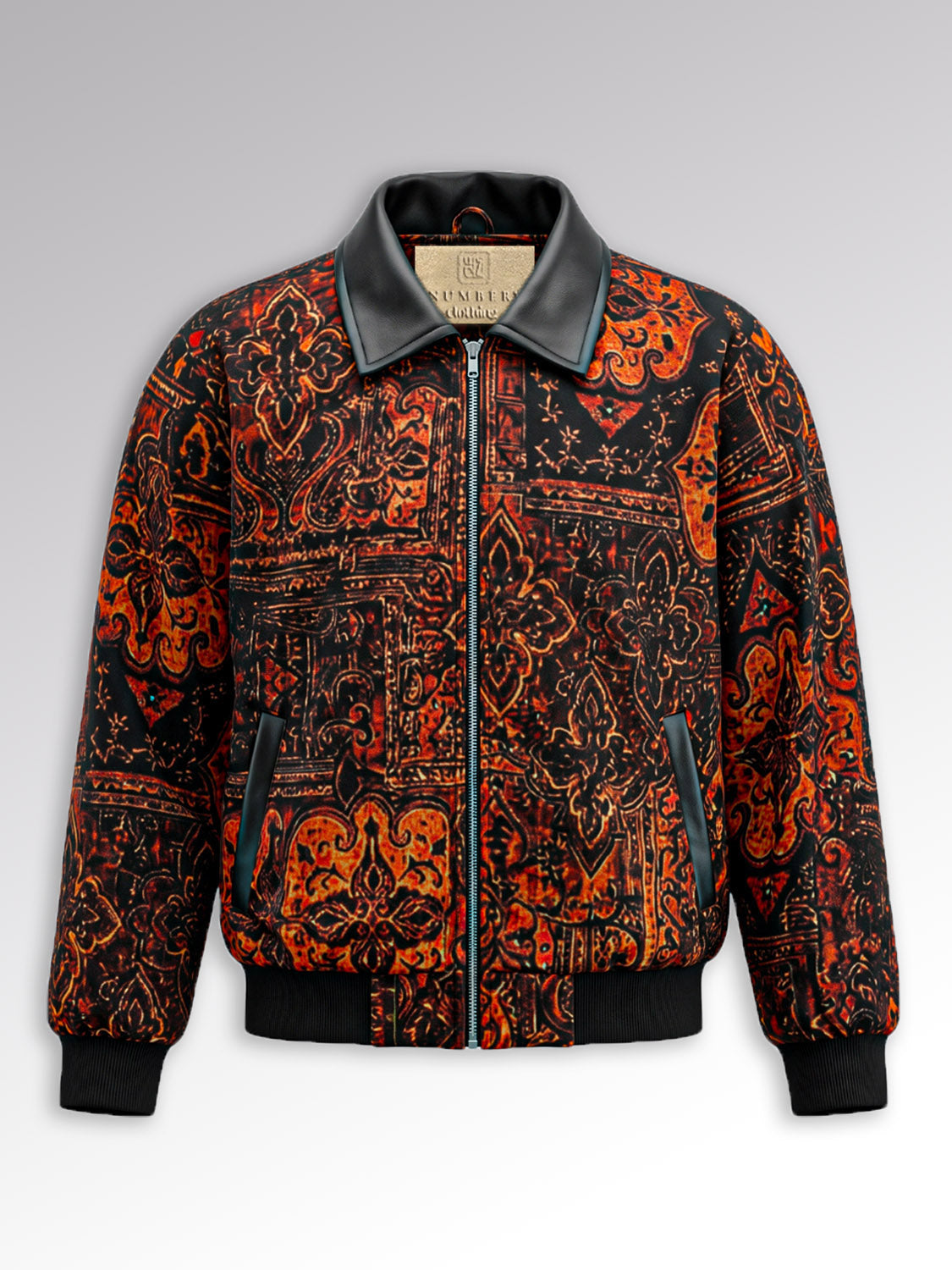 Unisex Archive 101 print Bomber jacket