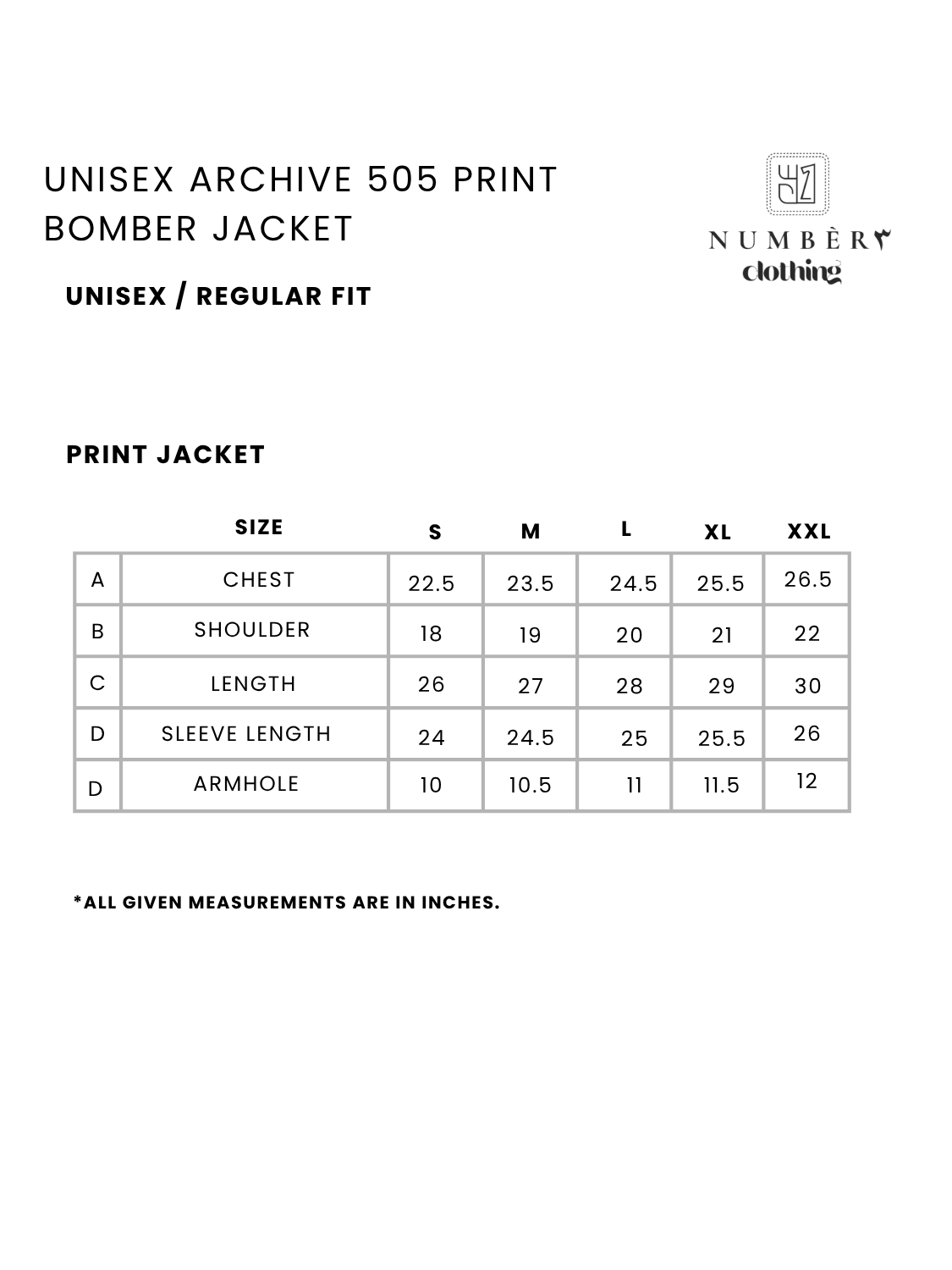 Unisex Archive 505 print Bomber jacket