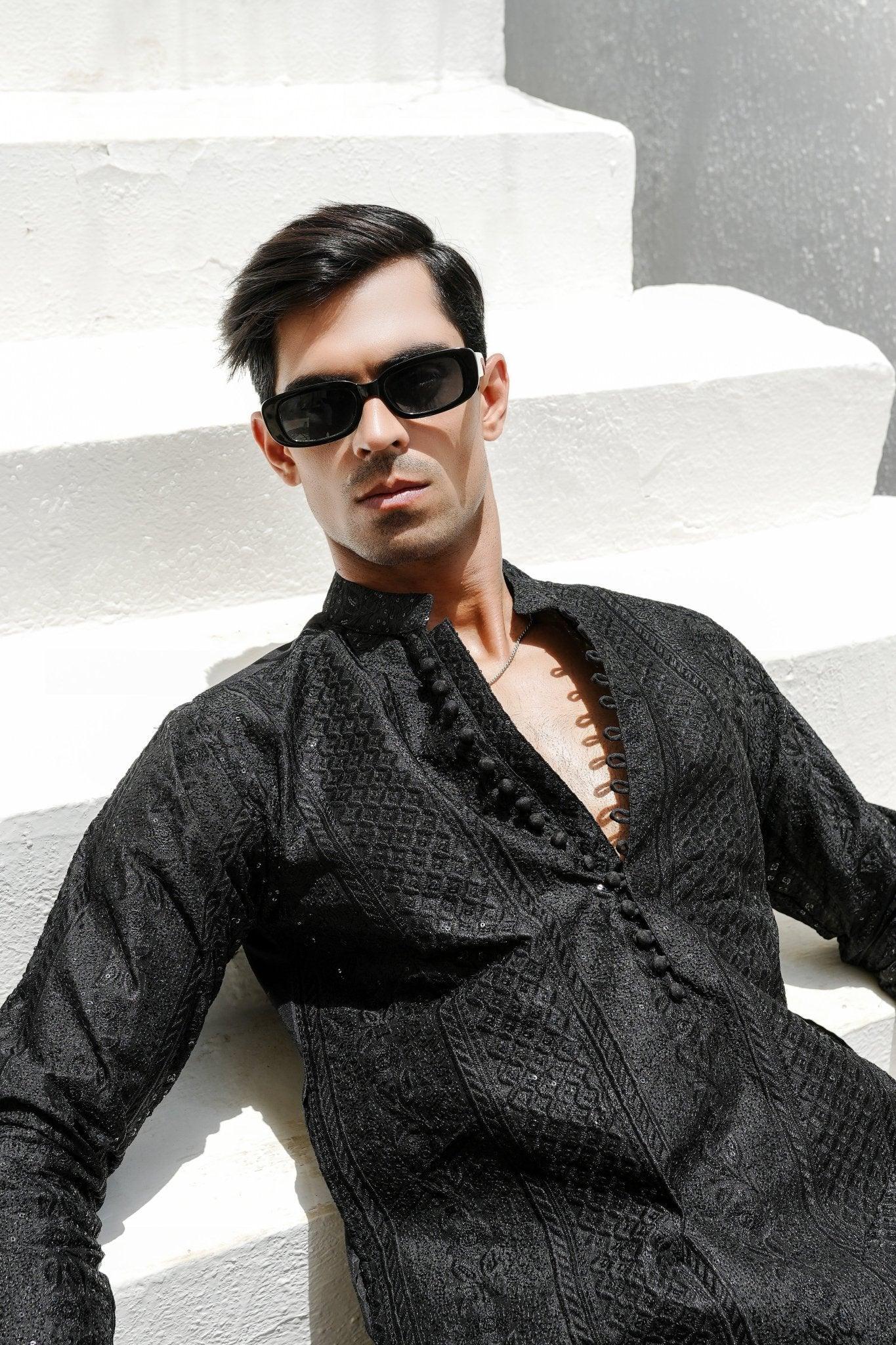 Aswad Kurta - Number3Clothing