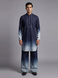 Azraq Indigoline Kurta trouser - Number3Clothing