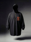 Bazaar Kohl Oversized Hooded Kurta Trouser - Number3Clothing