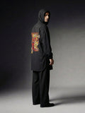 Bazaar Kohl Oversized Hooded Kurta Trouser - Number3Clothing
