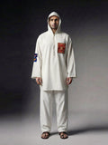 Bazaar Kohl Oversized Hooded Kurta Trouser - Number3Clothing
