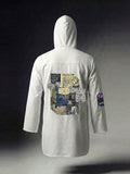 Bazaar Kohl Oversized Hooded Kurta Trouser - Number3Clothing