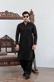 Black Shalwar Kameez - Number3Clothing