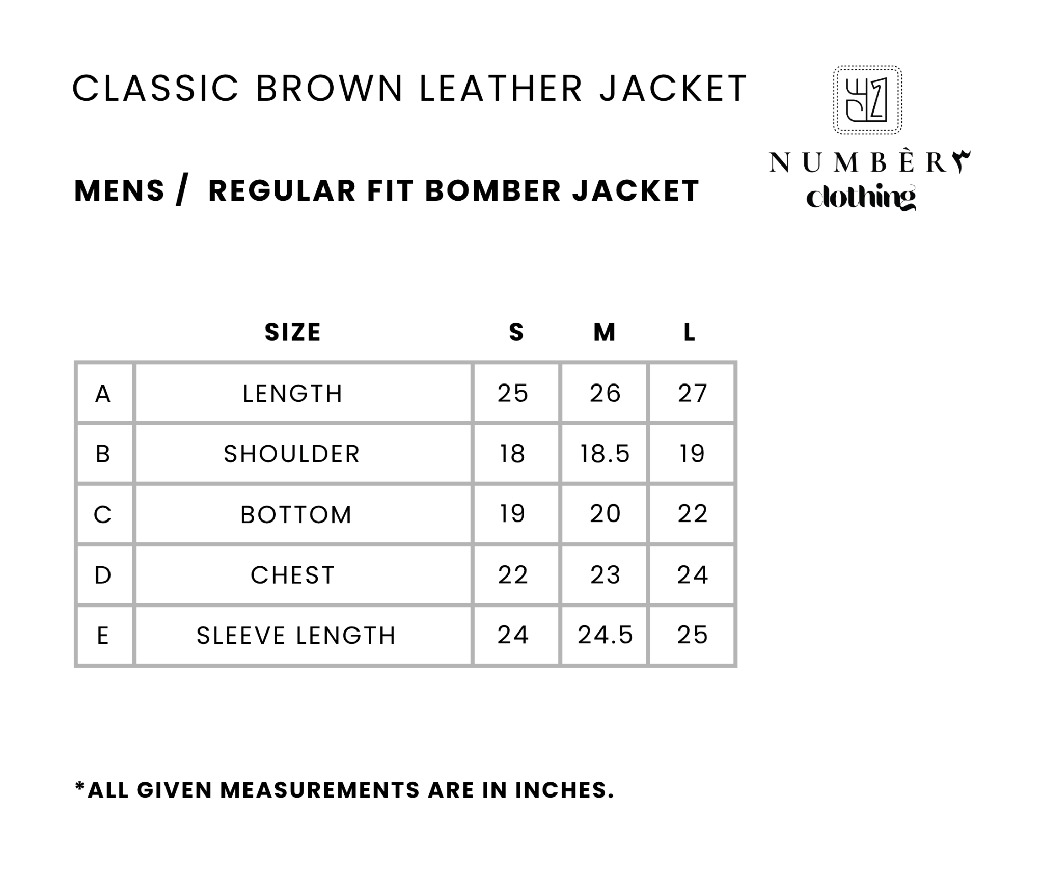 Classic Brown Leather Jacket - Number3Clothing