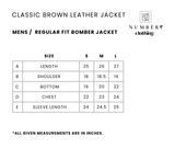 Classic Brown Leather Jacket - Number3Clothing