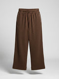 Cocoa Waffle Textured Trouser - Number3Clothing