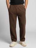 Cocoa Waffle Textured Trouser - Number3Clothing
