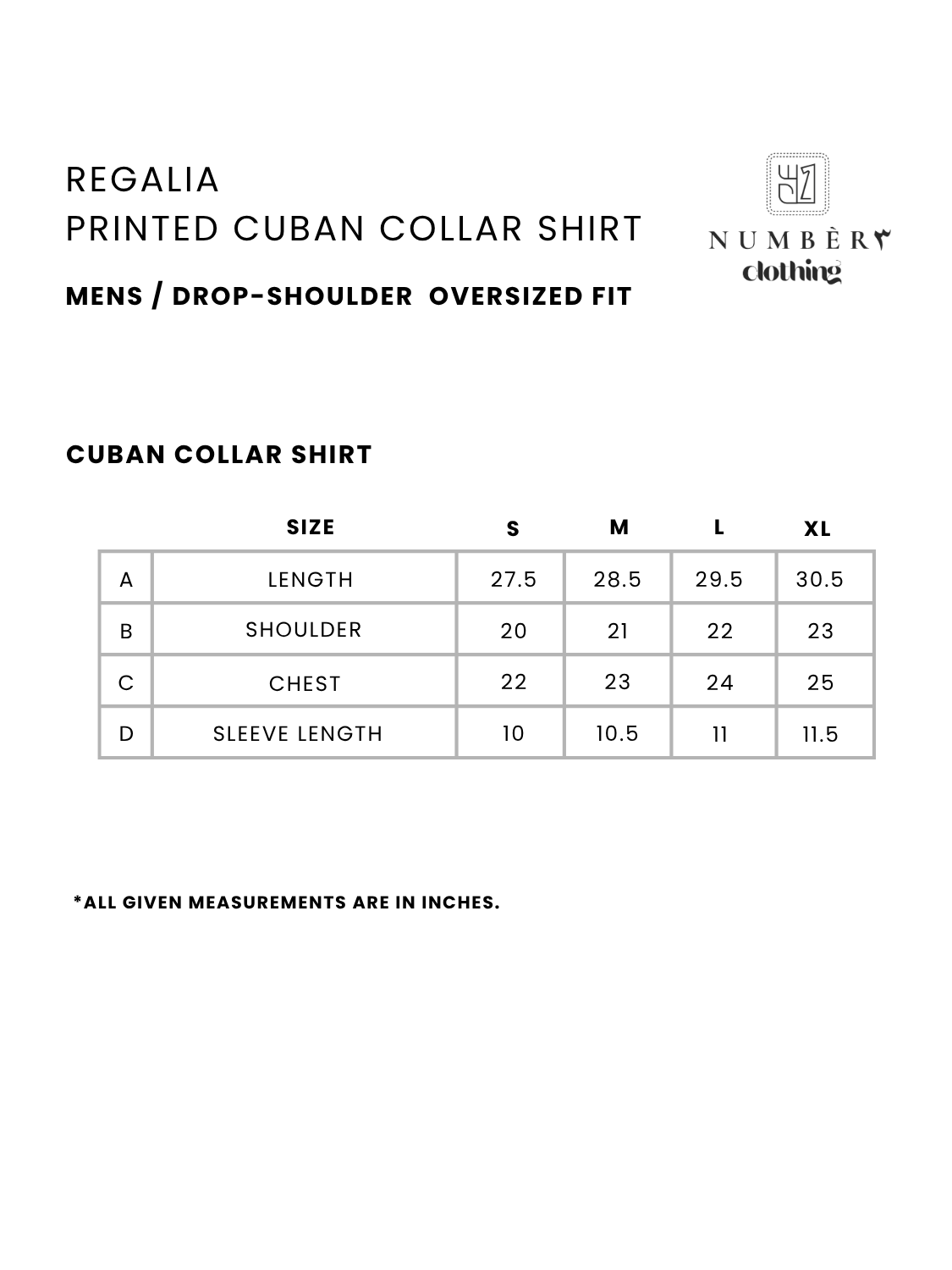 Regelia Printed Cuban Collar Shirt