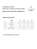 Garden Affair Printed Cuban Collar Shirt