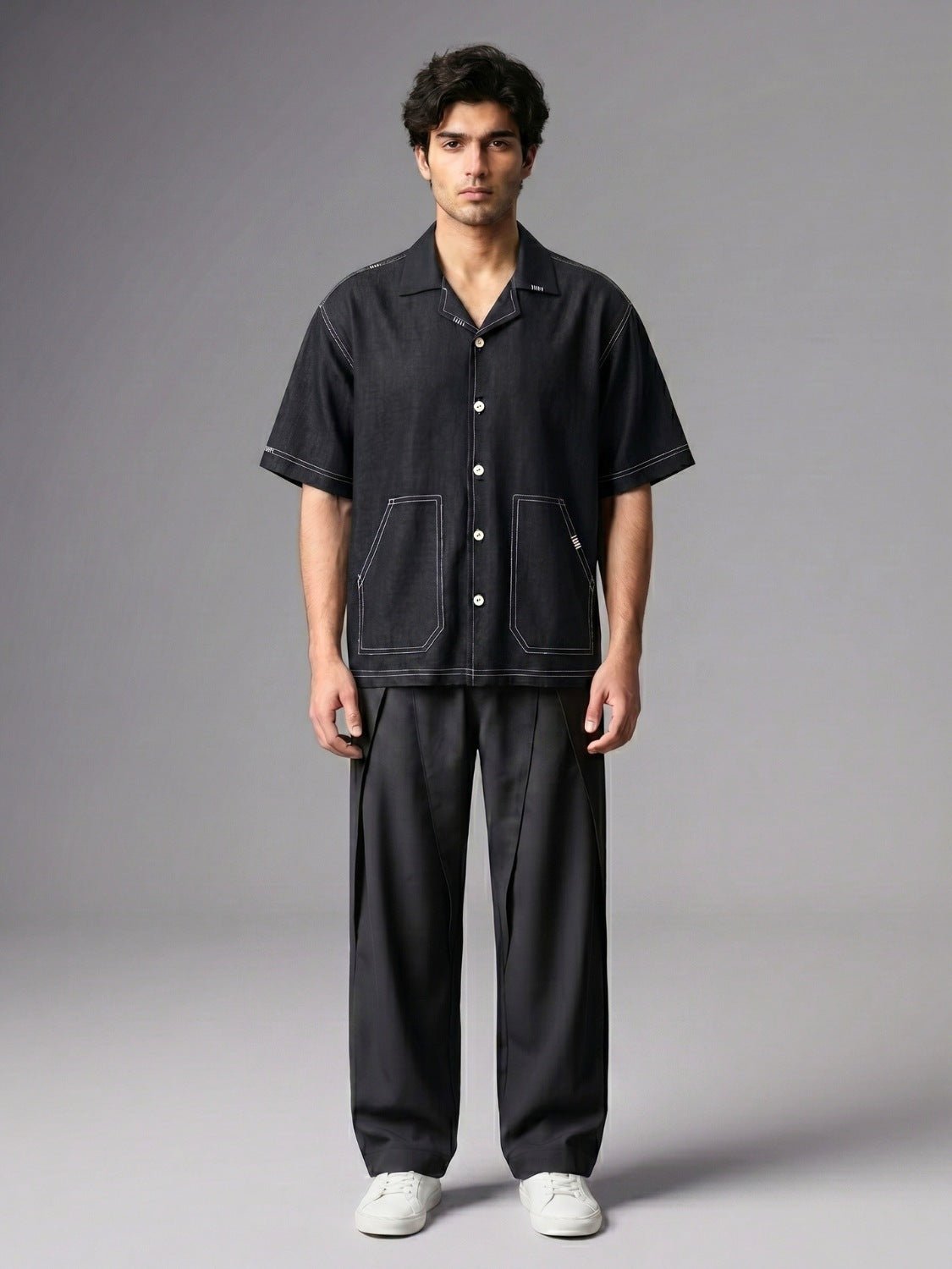 Eclipse Threadplay Cuban Shirt - Number3Clothing