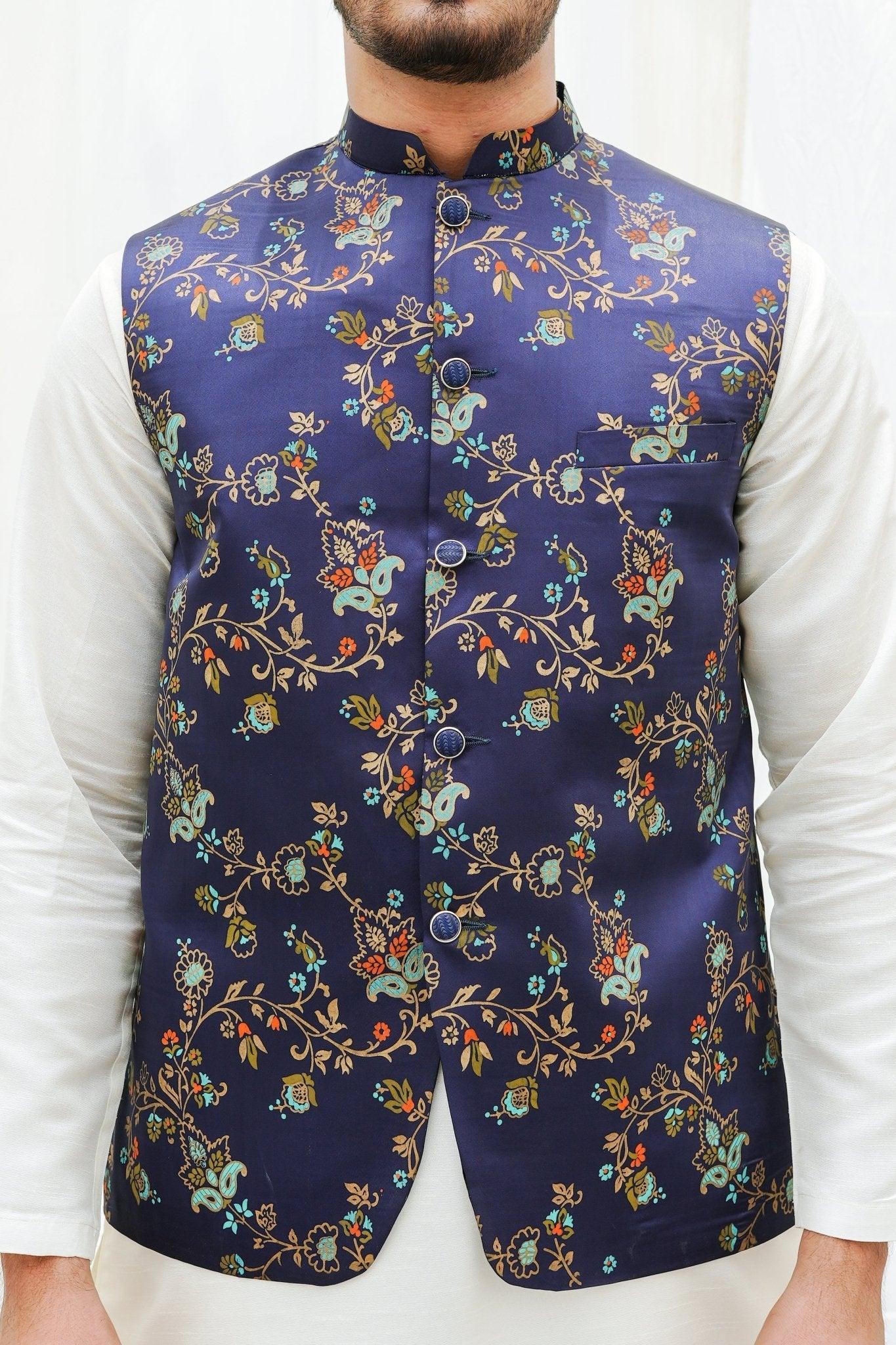 Firozi Baagh Waistcoat - Number3Clothing