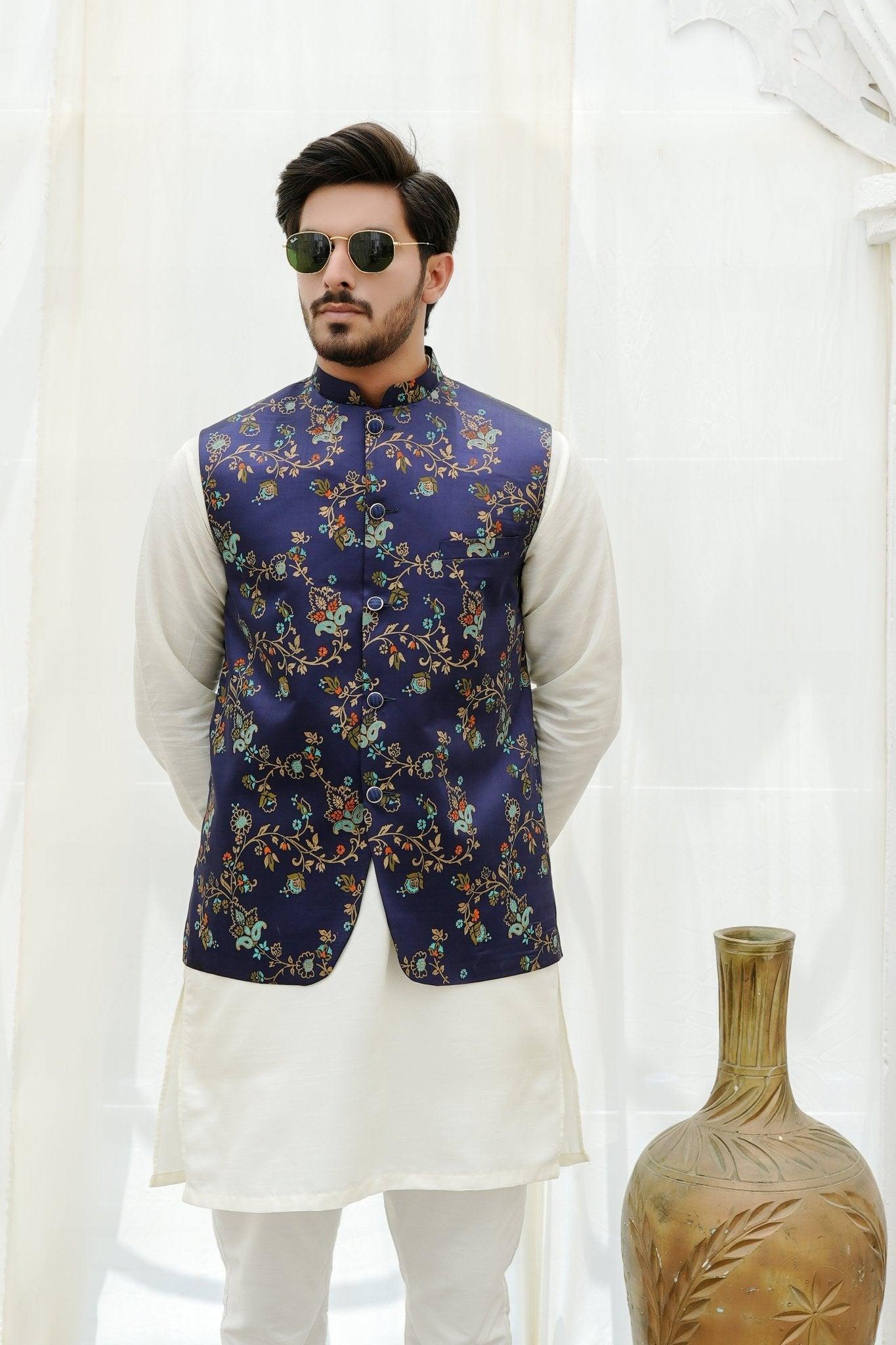 Firozi Baagh Waistcoat - Number3Clothing