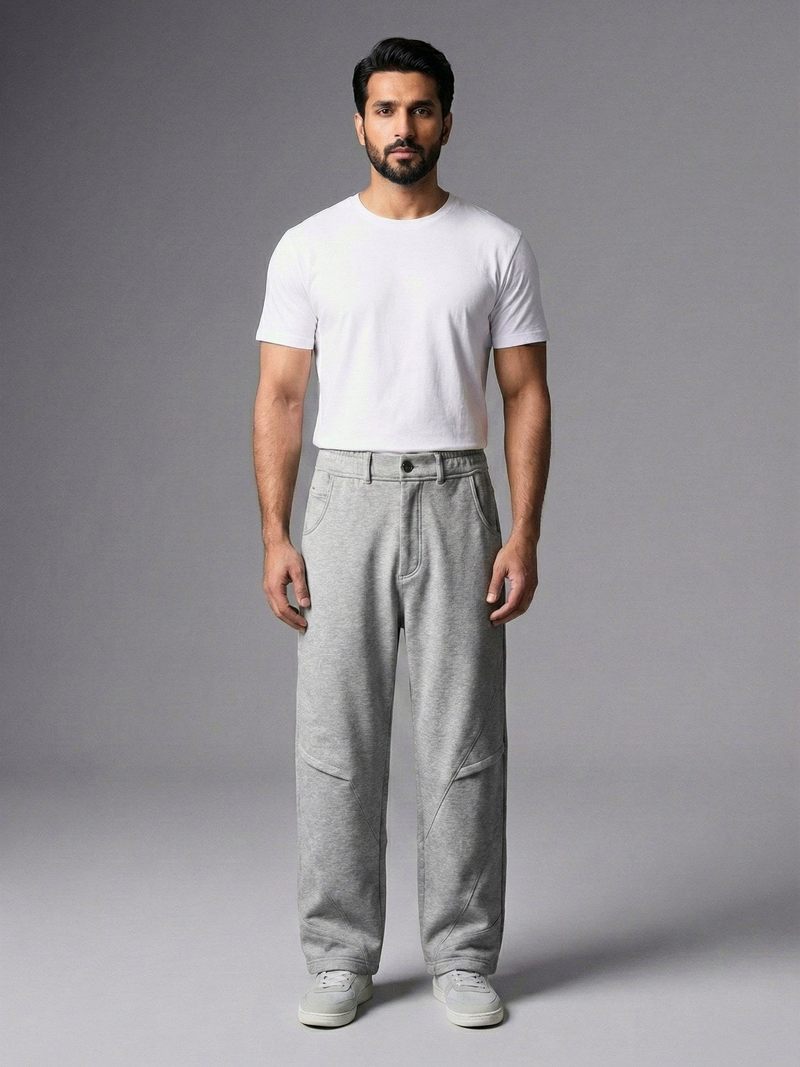 Hybrid Pant - Heather Gray - Number3Clothing