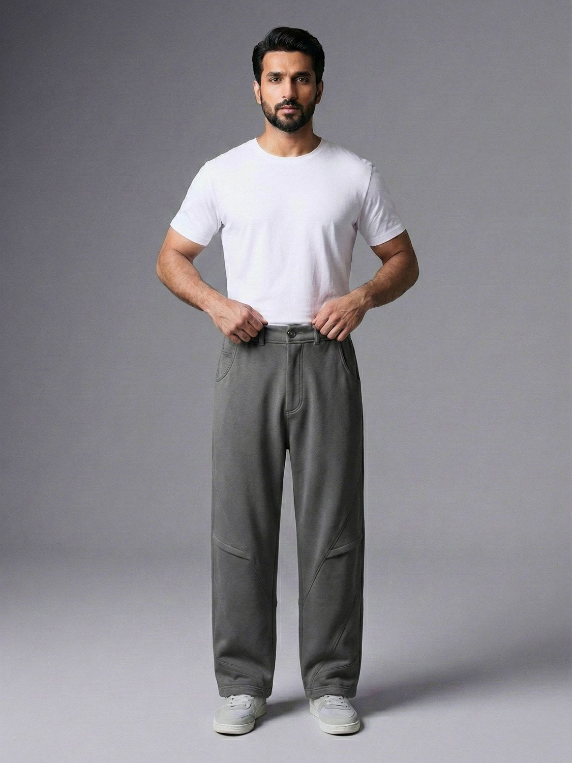 Hybrid Pant - Steel - Number3Clothing