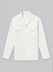 Ivory Coast Linen Safari Shirt - Number3Clothing