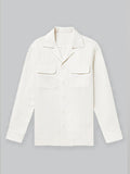 Ivory Coast Linen Safari Shirt - Number3Clothing