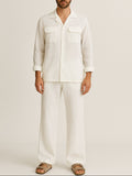 Ivory Coast Linen Safari Shirt - Number3Clothing