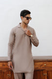 Khaki Brown Cuban Collar - Number3Clothing