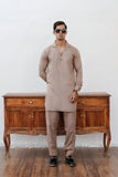 Khaki Brown Cuban Collar - Number3Clothing