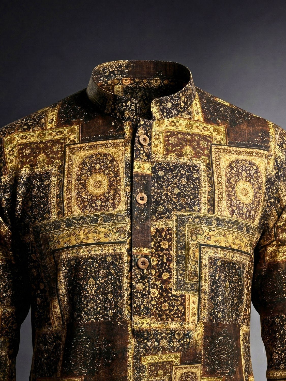 Naqsh - e - Aatish Kurta - Number3Clothing