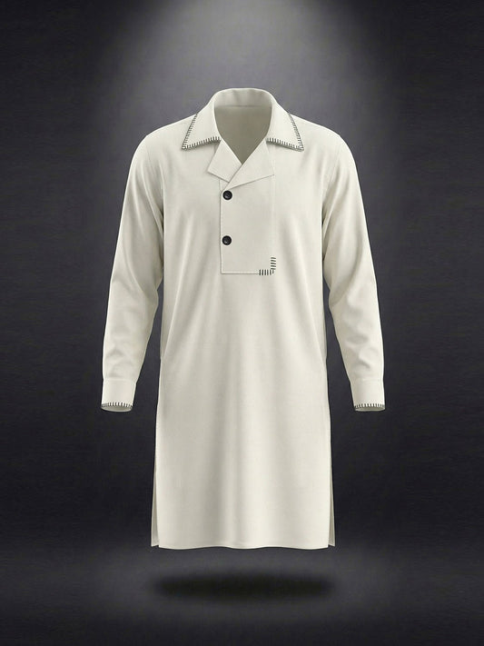 Nukta Dove 2.0 Kurta Trouser - Number3Clothing